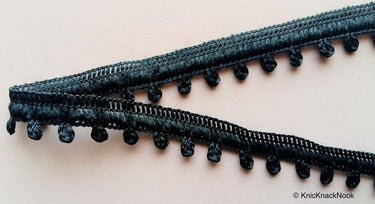 Red / Black / Grey / Purple/ Beige One Yard Lace Trims 10mm Wide - 200317L1/L2/L3/L4/L5